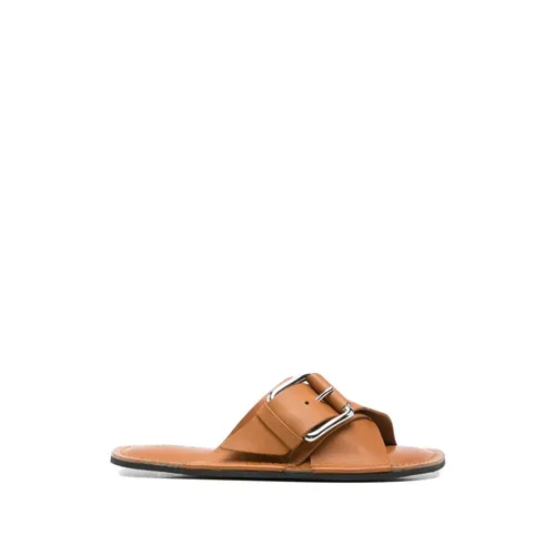 Buckle Flat Sandal - Plan C - Modalova