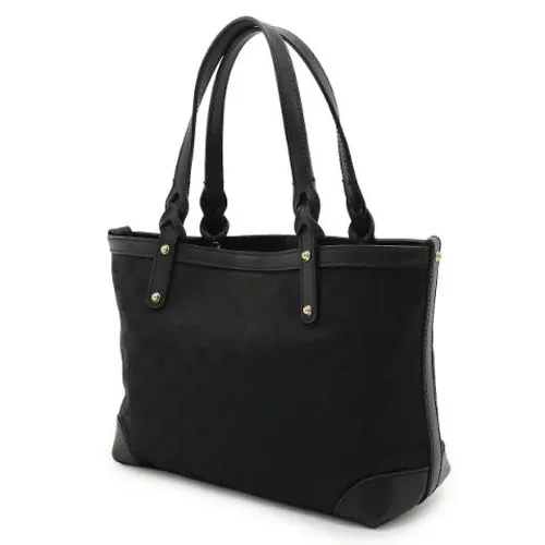 Pre-owned Canvas Tote - Gucci Vintage - Modalova