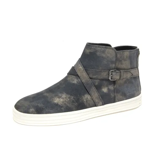 Mid Cut Zip Strap Ankle Boots - Hogan - Modalova