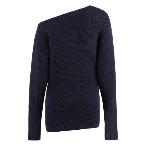 Ribbed Knit Wool Blend Pullover - Philosophy di Lorenzo Serafini - Modalova