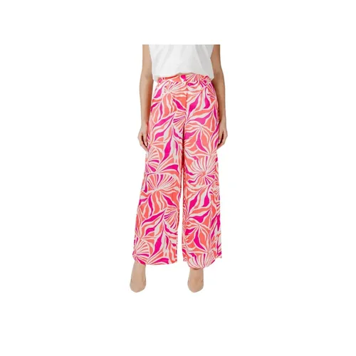 Multicolor Stylish Polyester Pants - Only - Modalova