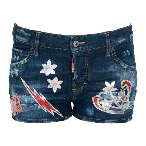 Denim Shorts - Dsquared2 - Modalova