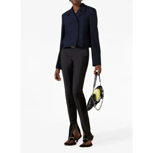 Mohair Cropped Jacket - Gucci - Modalova