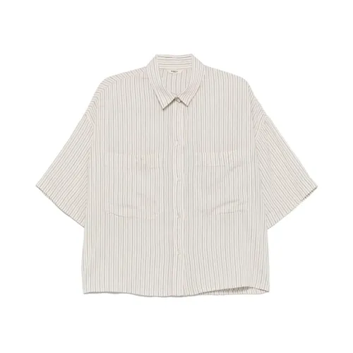 Camisa a righe con taschino - Barena Venezia - Modalova
