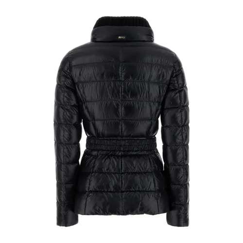 Black Nylon Down Jacket - Herno - Modalova
