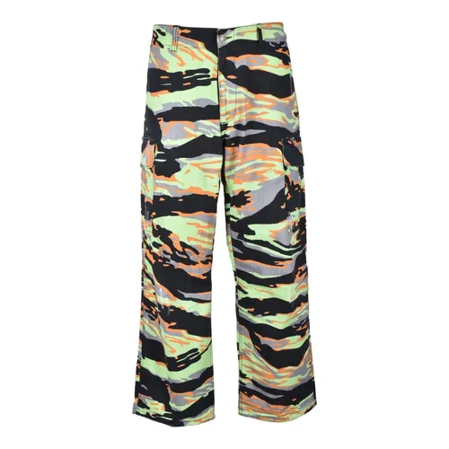 Cotton Elastane Pants - ERL - Modalova