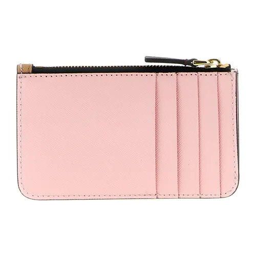 Saffiano Leather Card Holder - Marni - Modalova