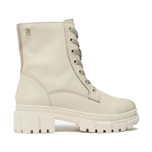 White Casual Booties for Women - s.Oliver - Modalova