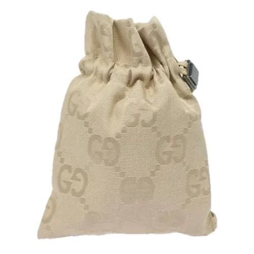 Pre-owned Canvas pouches - Gucci Vintage - Modalova
