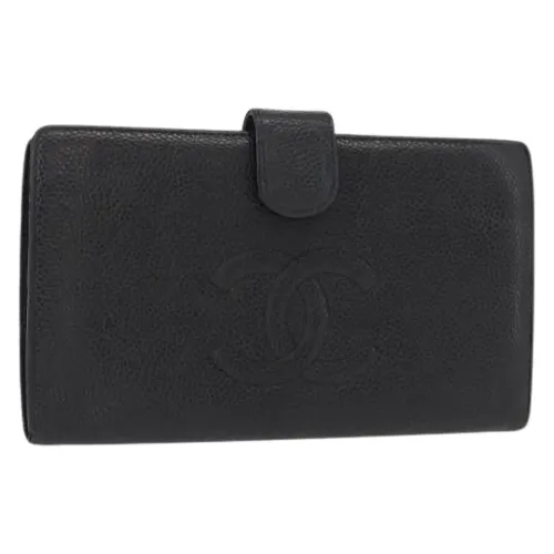 Pre-owned Leather Wallet - Chanel Vintage - Modalova