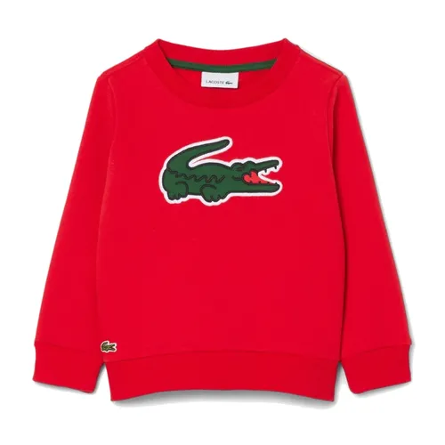 Maxi Crocodile Print Sweatshirt - Lacoste - Modalova