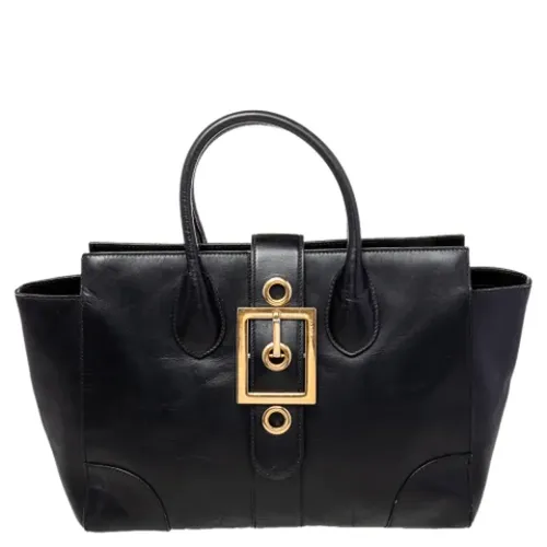 Pre-owned Leather totes - Gucci Vintage - Modalova