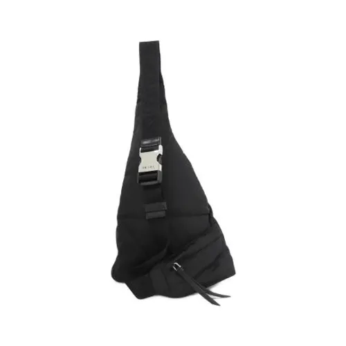 Pre-owned 2Vz092 Tessuto Vitello Shoulder Bag - Prada Vintage - Modalova