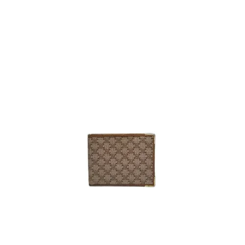 Pre-owned Leather Wallet - Celine Vintage - Modalova