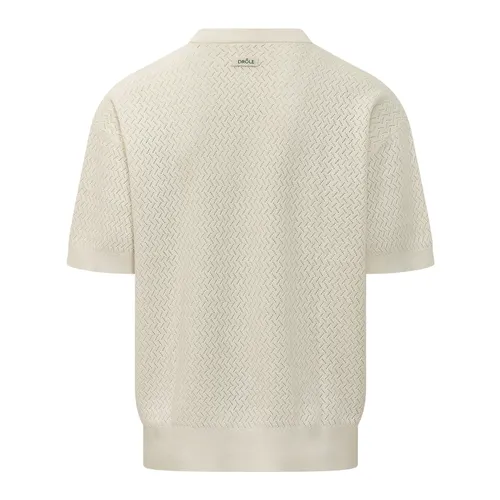 T-Shirt Maille Ajourée D Miroir - Drole de Monsieur - Modalova