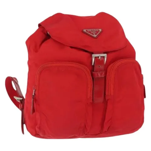 Pre-owned Nylon Backpack - Prada Vintage - Modalova