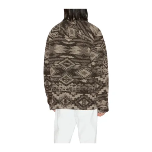 Graphic Wool Blend Jacket - Isabel Marant - Modalova