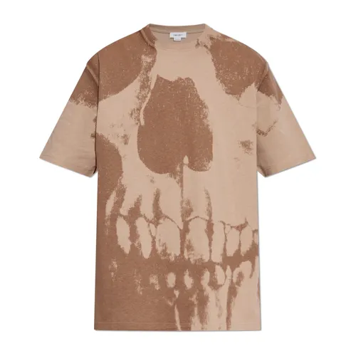 T-shirt with print - Alexander McQueen - Modalova