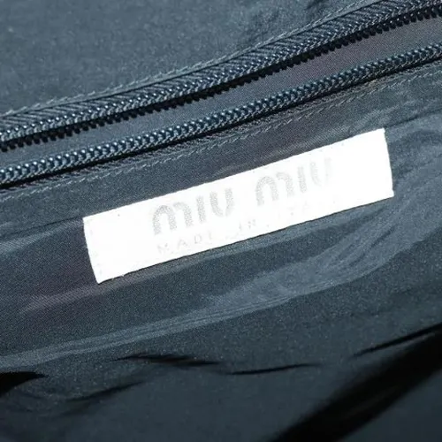 Pre-owned Nylon Backpack - Miu Miu Pre-owned - Modalova