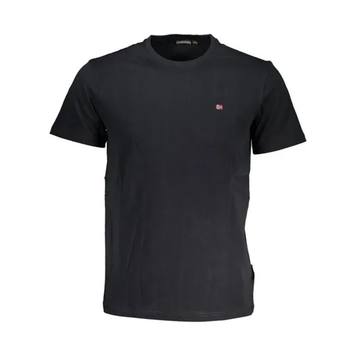 Stylish Crew Neck Tee - Napapijri - Modalova