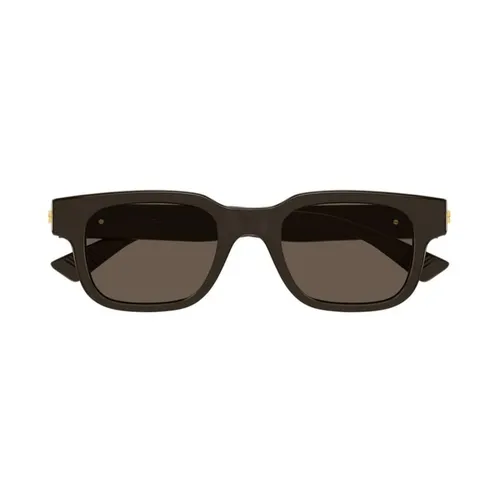 Rectangular Sunglasses - Bottega Veneta - Modalova