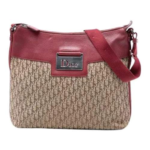Pre-owned Canvas Crossbody Bag - Dior Vintage - Modalova