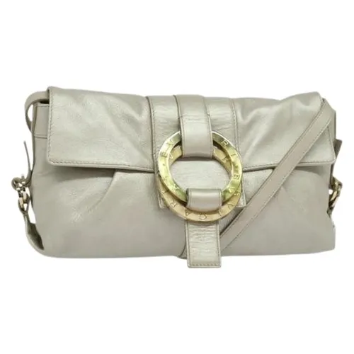 Pre-owned Leather shoulder-bags - Bvlgari Vintage - Modalova