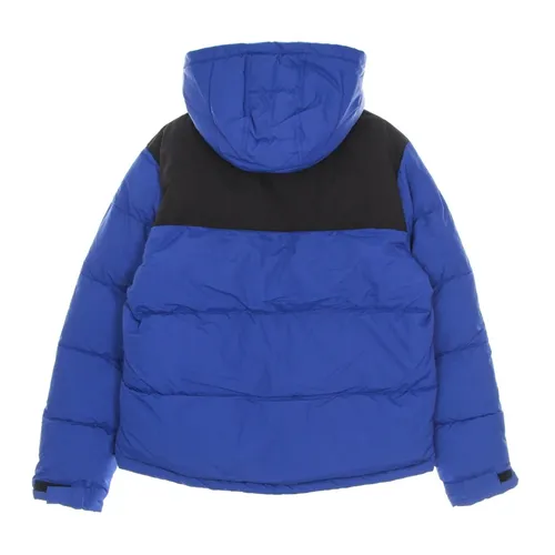 Blue Down Jacket with Removable Hood - Dickies - Modalova