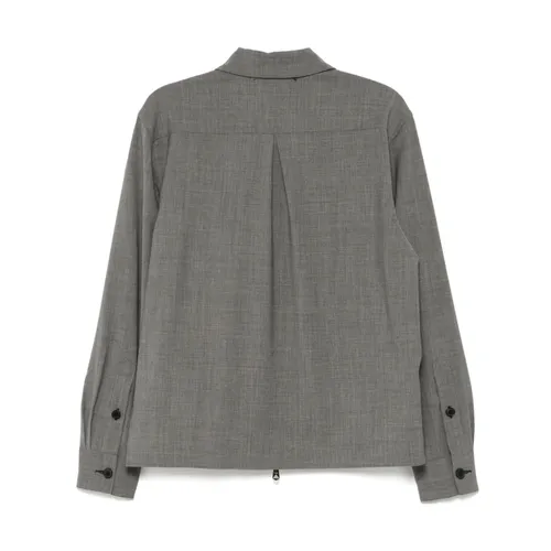 Zip-Up Shirt Jacket - Paul Smith - Modalova