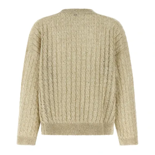 Dazzling Cable Sweater - Brunello Cucinelli - Modalova