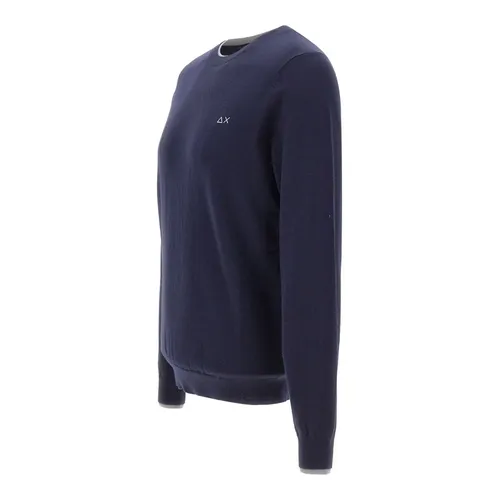 Wool and Cotton Sweater - Sun68 - Modalova