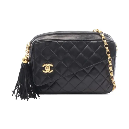 Pre-owned Leather Shoulder Bag - Chanel Vintage - Modalova