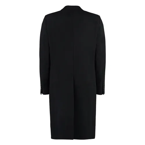Essential Line Single-Breasted Wool Coat - Dolce & Gabbana - Modalova
