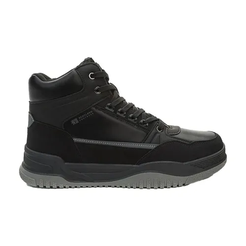 Black casual closed booties - Crosby - Modalova
