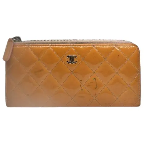 Pre-owned Leather Wallet - Chanel Vintage - Modalova