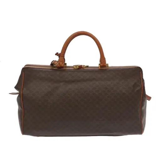 Pre-owned Vintage Macadam Boston Bag - Celine Vintage - Modalova