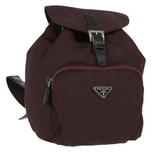 Pre-owned Nylon Backpack - Prada Vintage - Modalova