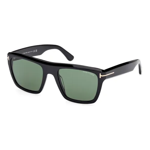 Alberto Sunglasses Black/Green - Tom Ford - Modalova