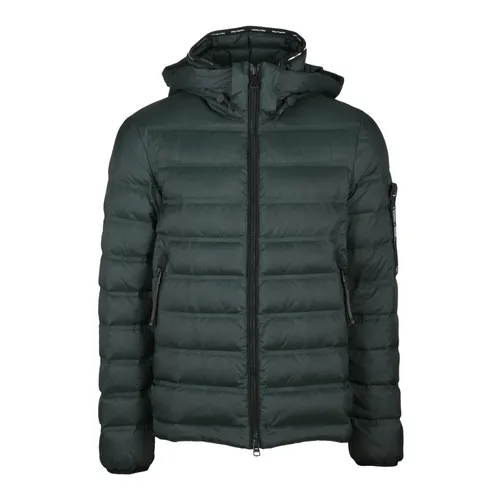 Down Jacket with Zip Pockets - Peuterey - Modalova