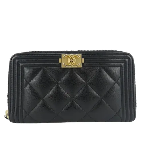 Pre-owned Leather wallets - Chanel Vintage - Modalova