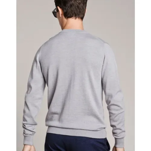 V-Neck Wool Sweater - Lacoste - Modalova