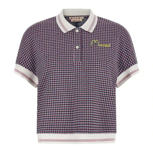 Polo a Quadri - Marni - Modalova