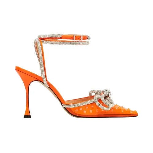 Double Crystal Bow Pumps - MACH & MACH - Modalova