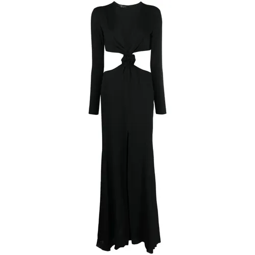 Vestido Negro - Blumarine - Modalova