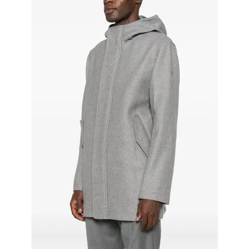Wool Blend Parka - Manuel Ritz - Modalova