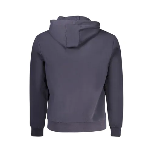 Blue Cotton Sweater - Napapijri - Modalova
