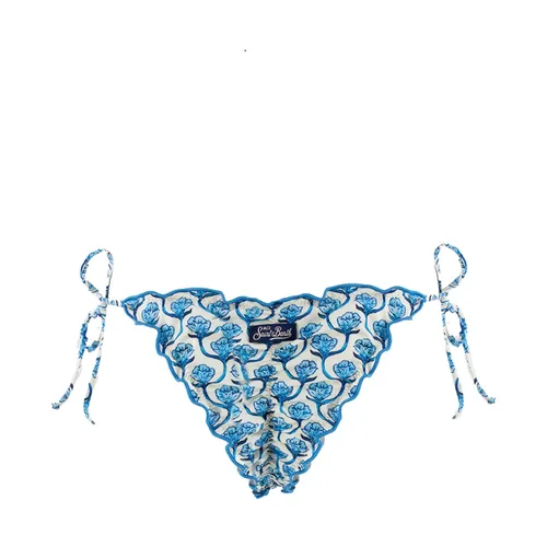 Low-Cut Swim Briefs with Side Ties - MC2 Saint Barth - Modalova