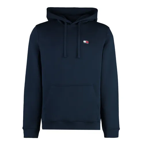 Badge Drawstring Hoody - Tommy Jeans - Modalova