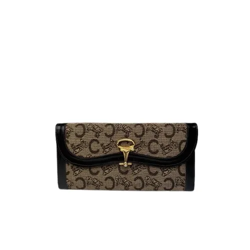 Pre-owned Canvas Wallet - Celine Vintage - Modalova