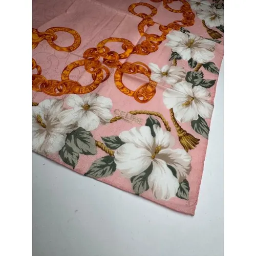 Pre-owned Silk Scarf - Celine Vintage - Modalova